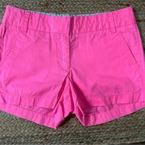 J. Crew Factory High Waist Pink Shorts